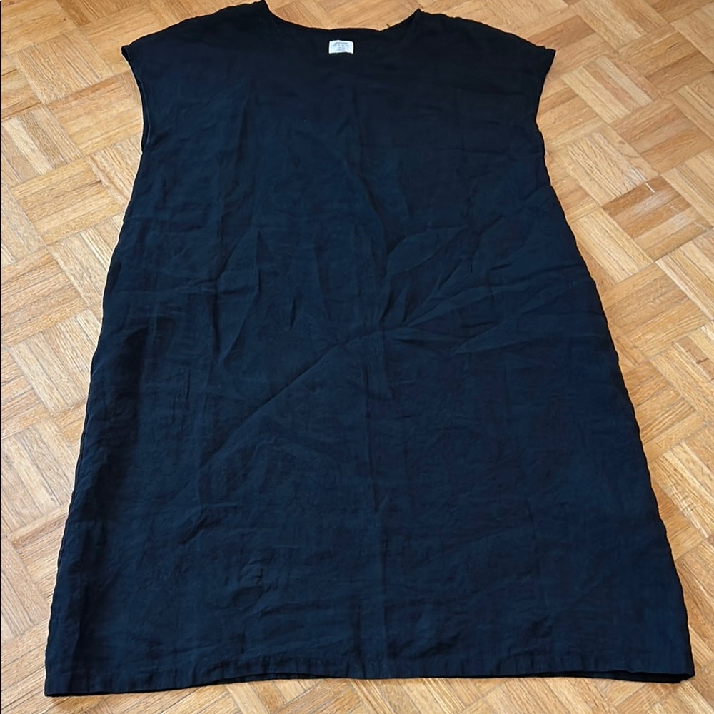 Mooshop Elegant Black Sleeveless Dress